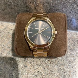 Michael Kors watch, rose, gold,
